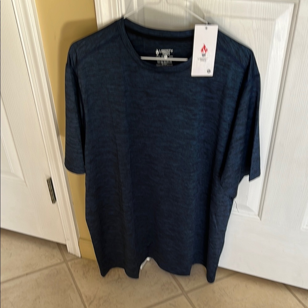Liberty Navy Blue Men's Shirt
